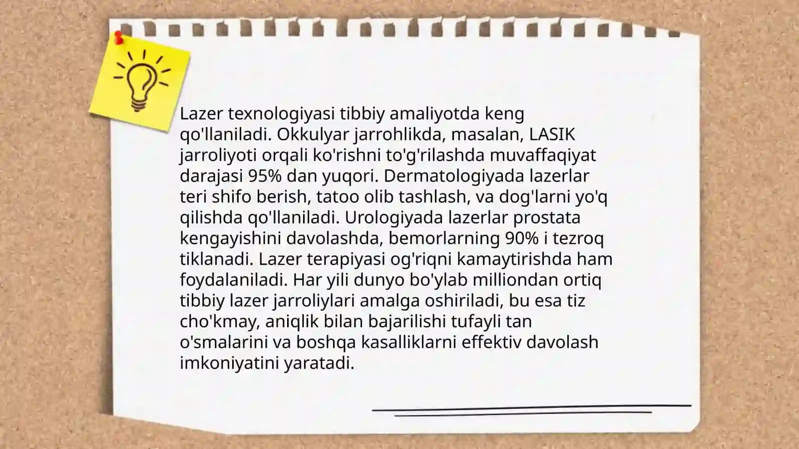 Tolali optika asboblarning tibbiyotdagi ahamiyati 4