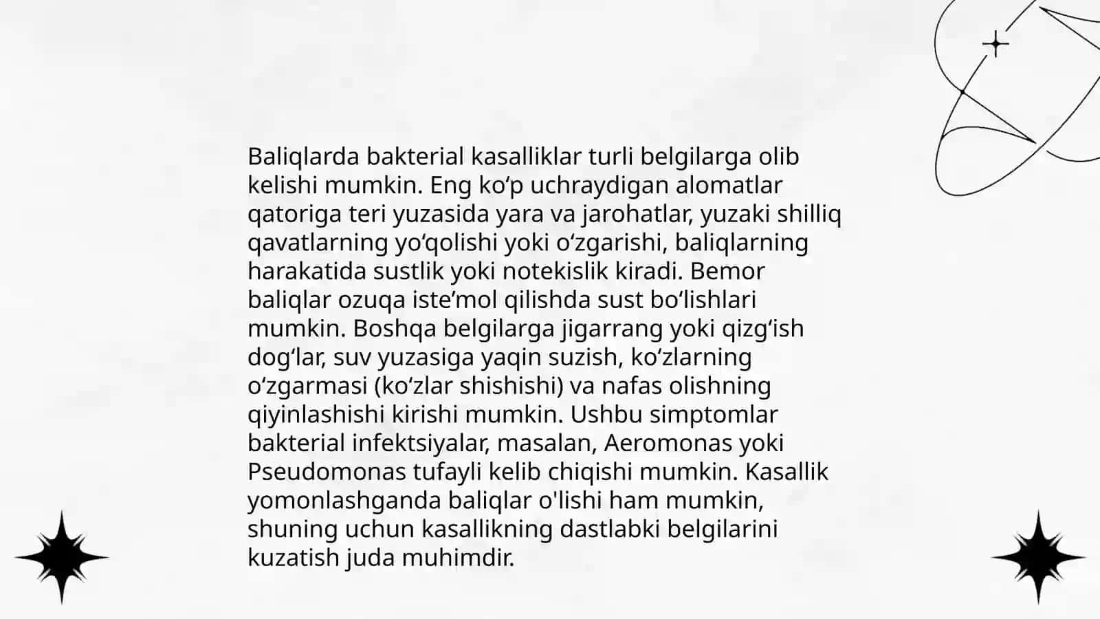 Baliqlarning bakteriyali kasalliklari 4