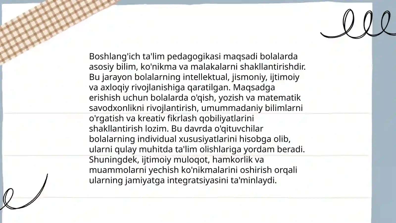 Boshlang'ich ta'lim pedogogikasi 4