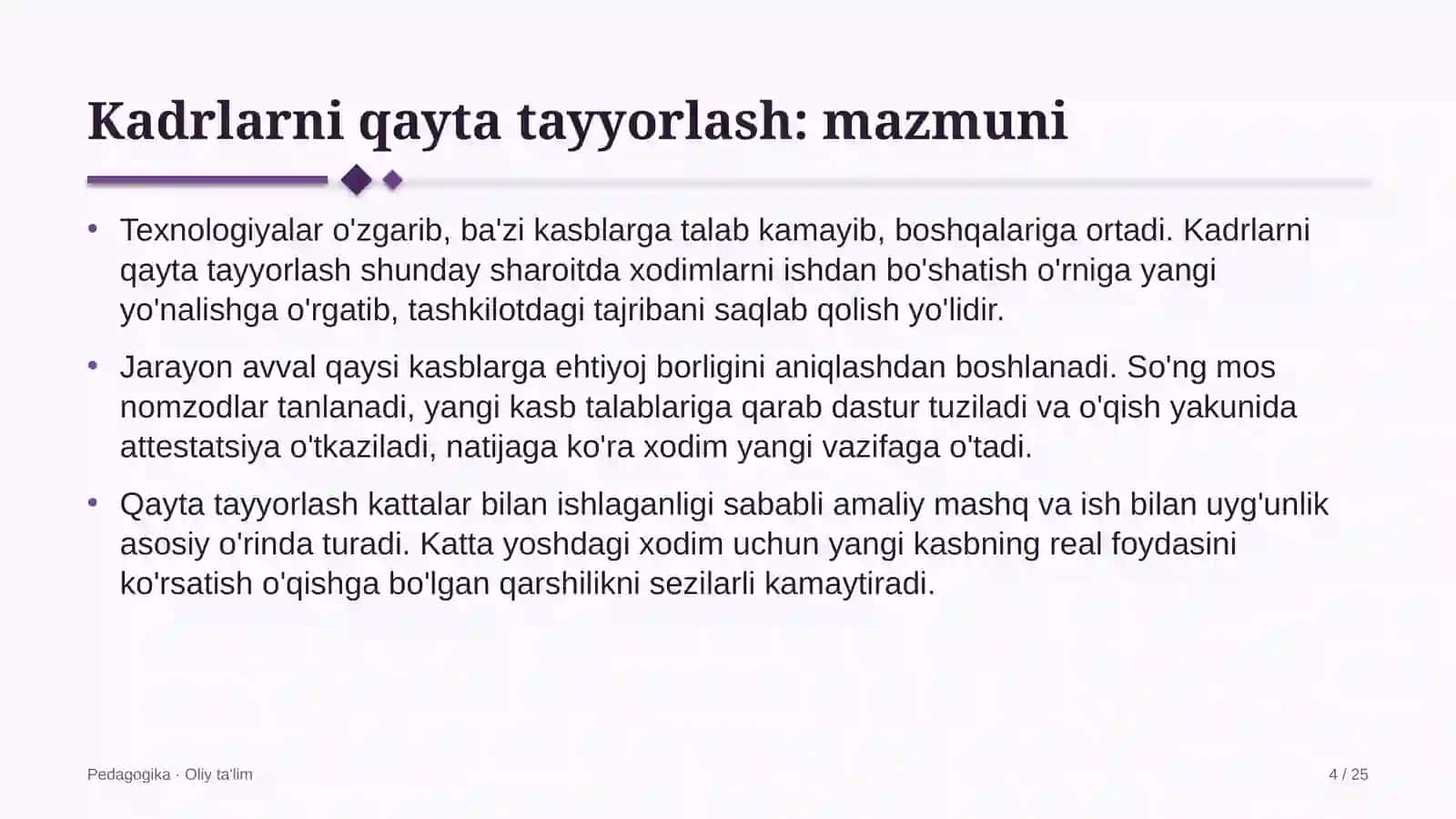 sabzavotchilikda kadrlarni qayta tayyorlash 8405 4