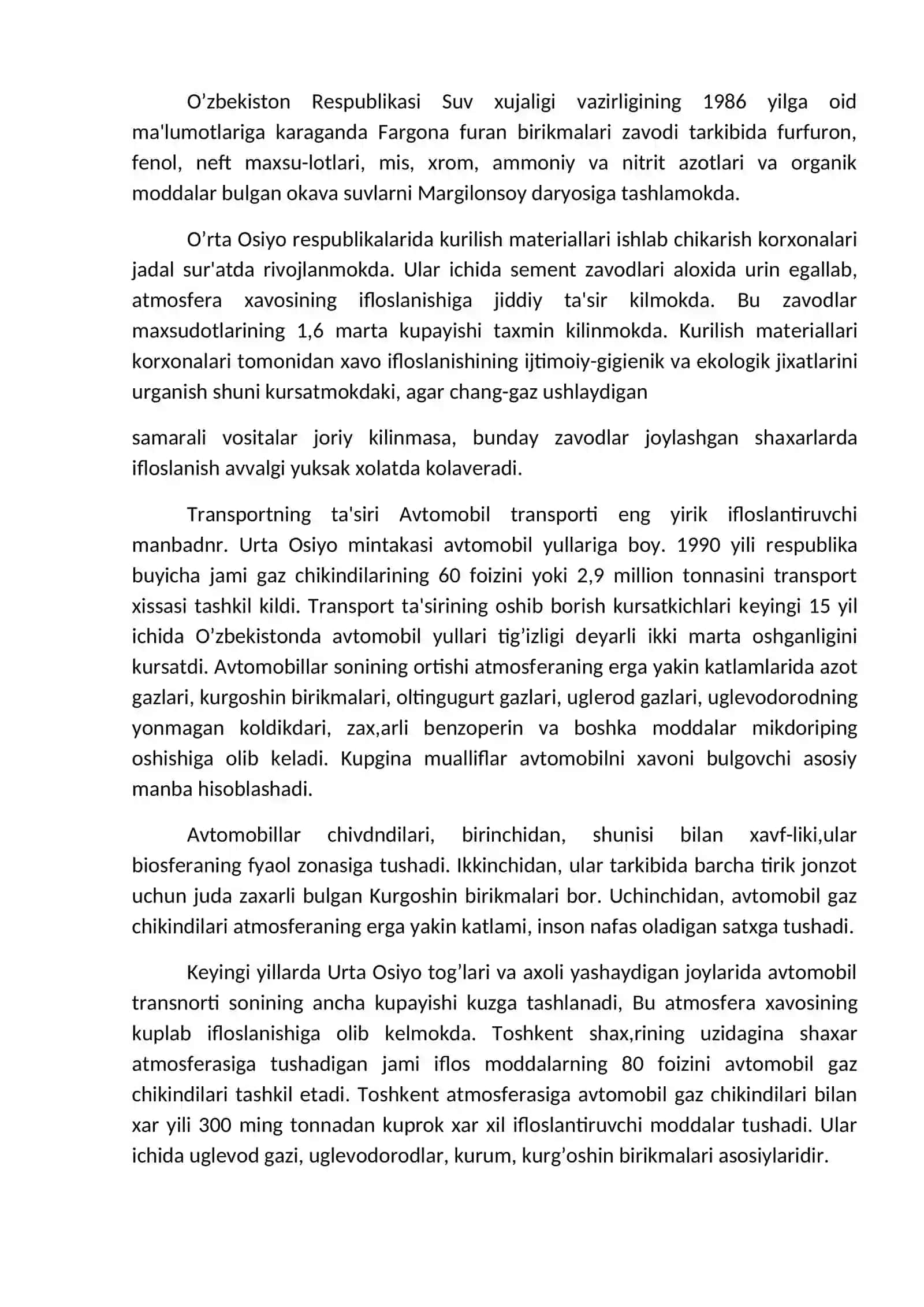 Mintaqaviy miqiyosidagi ekologik muamolar 4