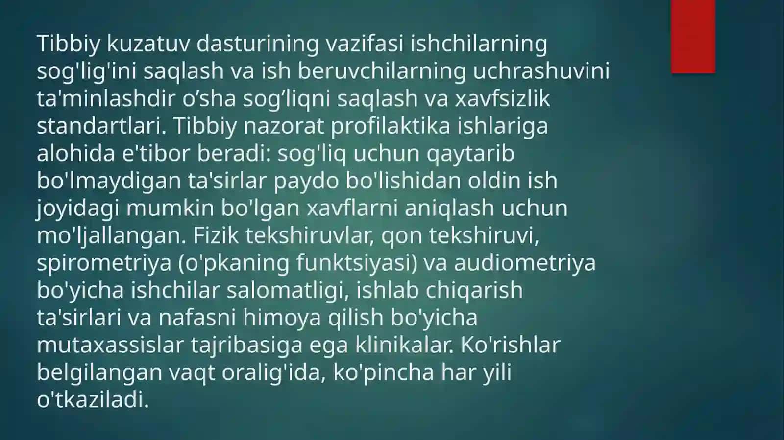Ishjoydasog’likvaxavfsizliknita’minlash.Ishberuvchiningmajburiyatlari 4