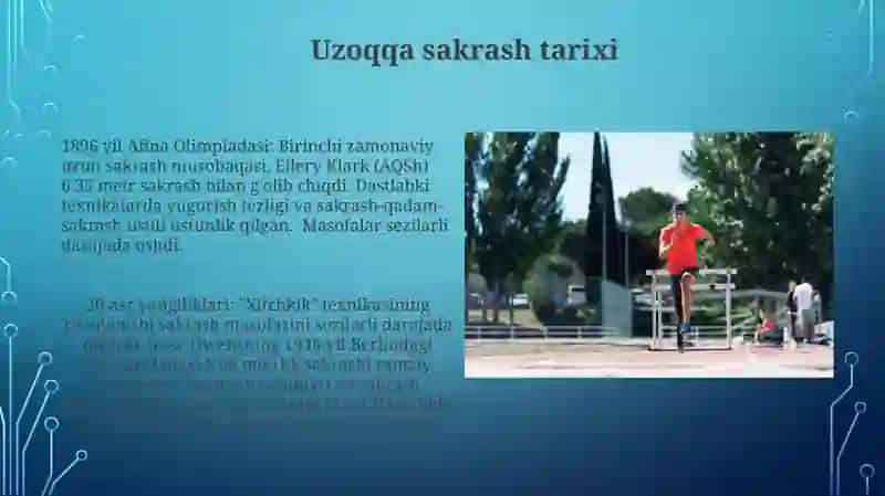 Uzunlikka sakrash sport turi 4