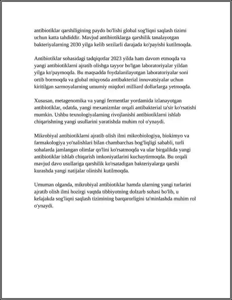 MIKROSKOBLAR YORDAMIDA AJRATIB OLADIGAN BIOFAOL MODDALAR 4