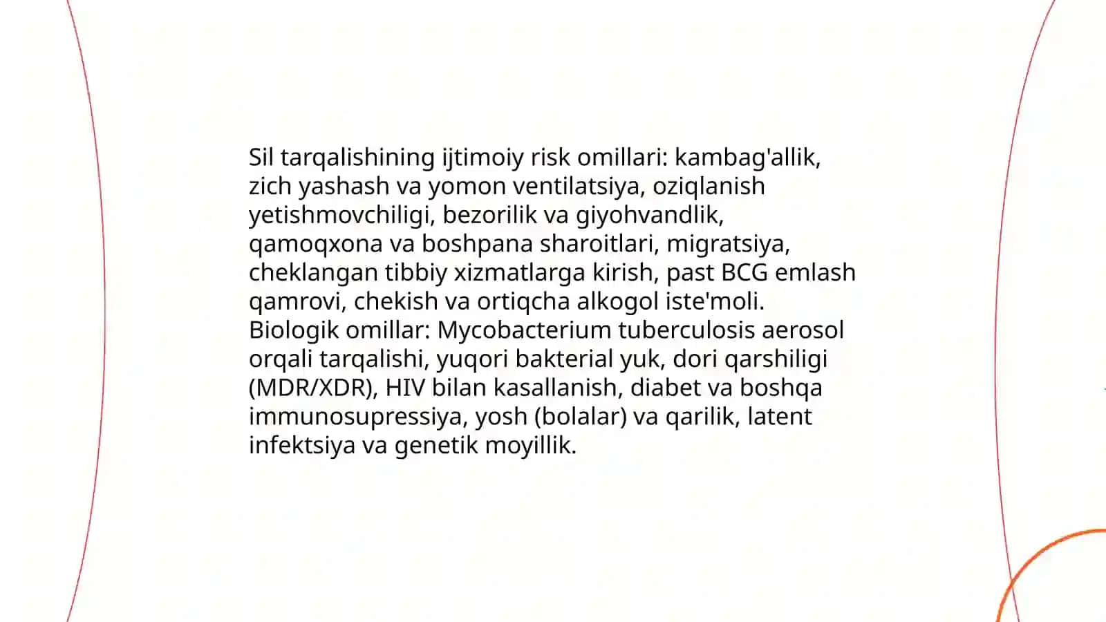 Sil kasalligi epidemiologiyasi va profilaktikasi 4