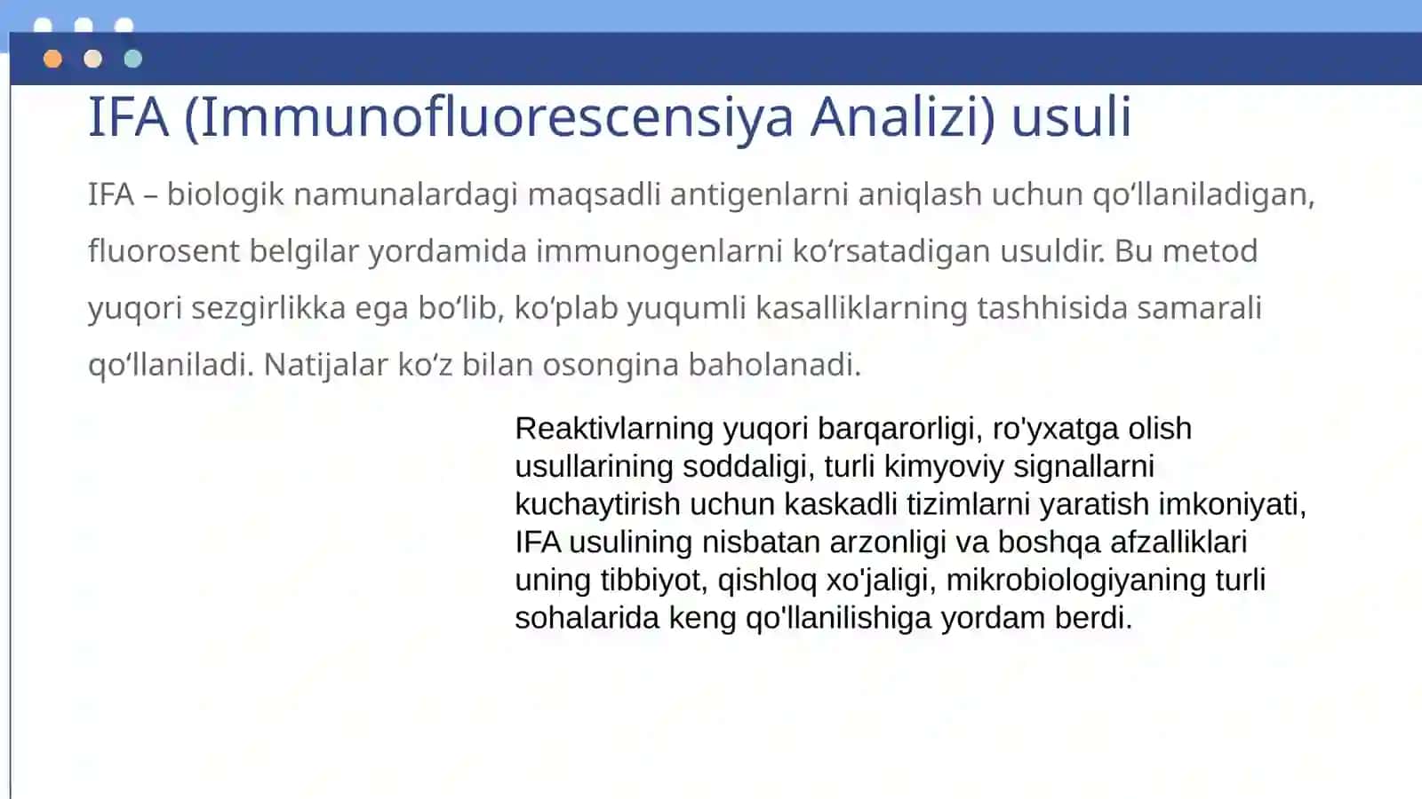 Tashhis usullari va qo‘llanilishi 4