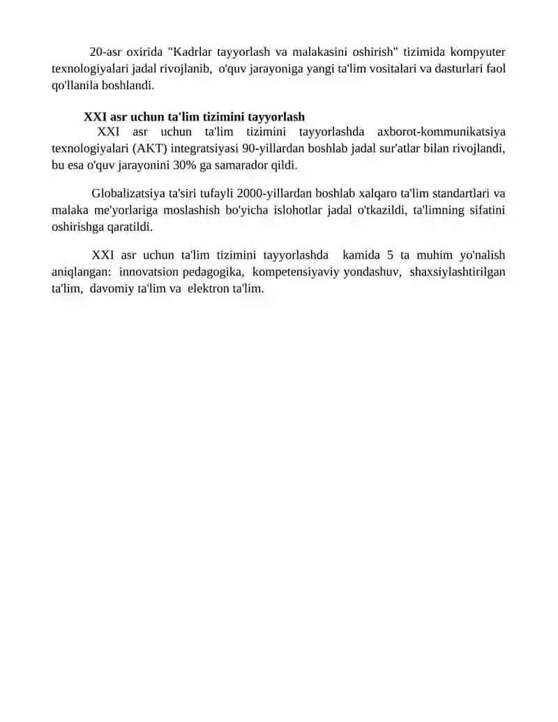 20-asr oxirida ta'lim taraqqiyoti 4