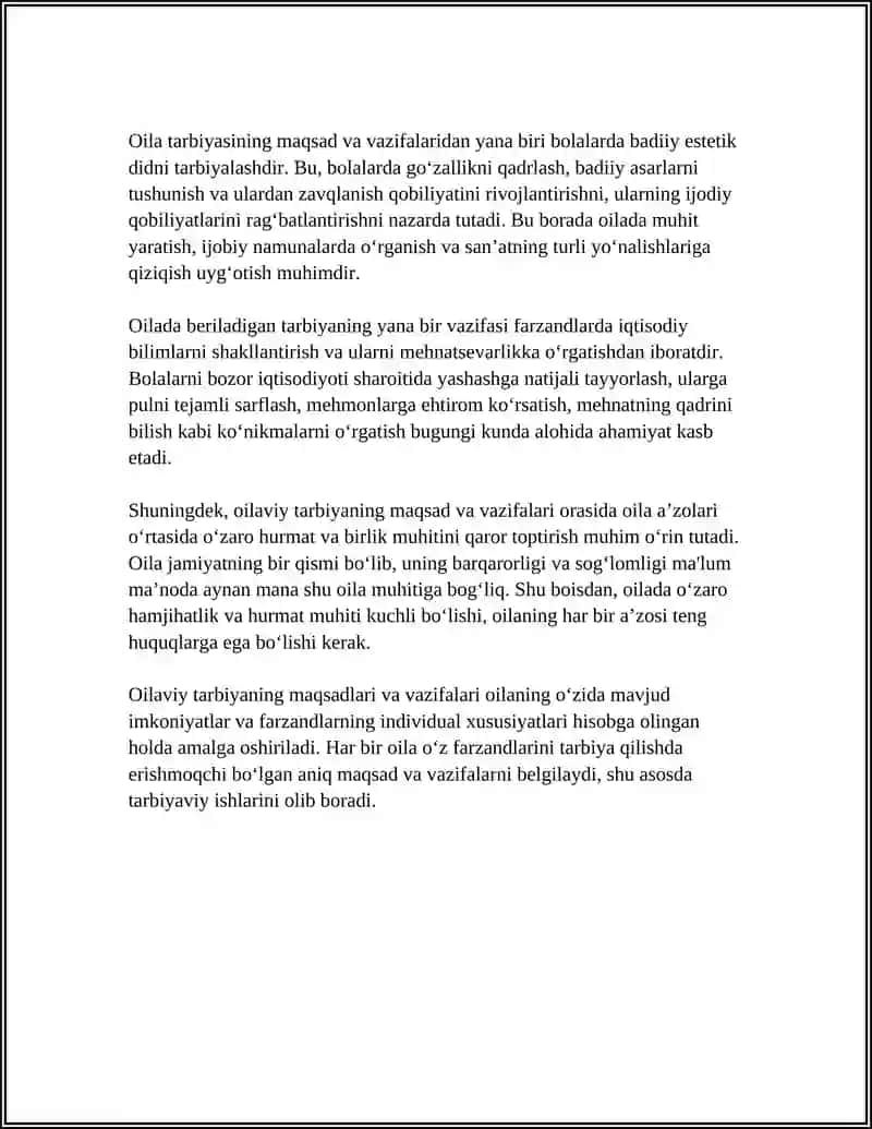 OILA TARBIYASI MAZMUNI VA MOHIYATI 4