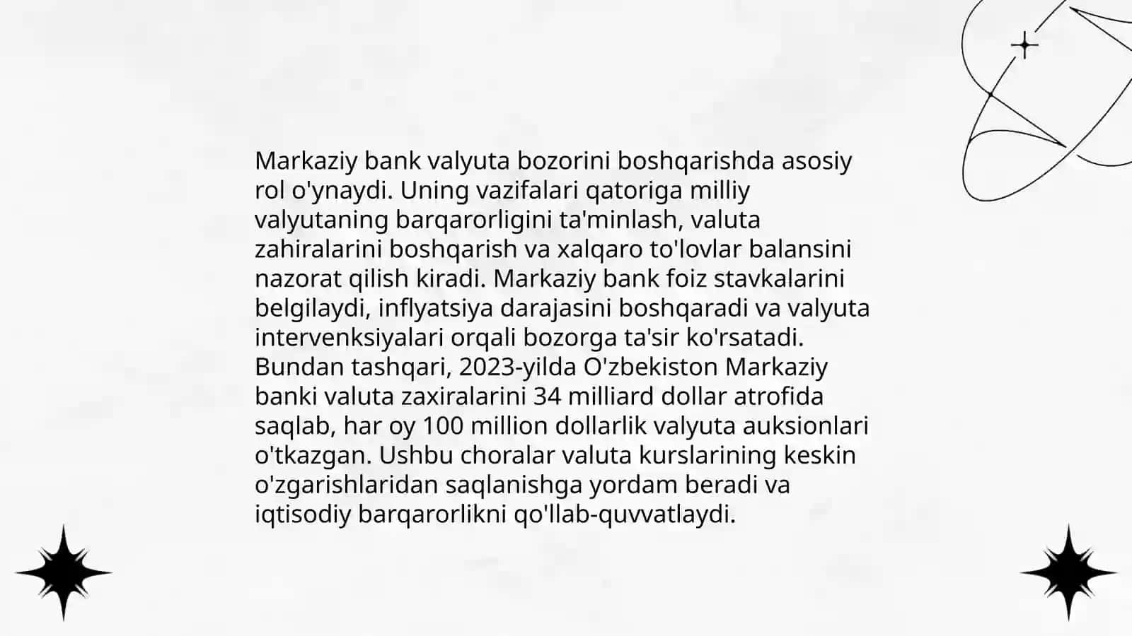 Valyuta siyosati va iqtisodiyot 4