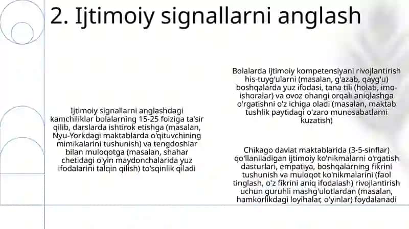 Ijtimoiy kompetentligini rivojlantirish 4