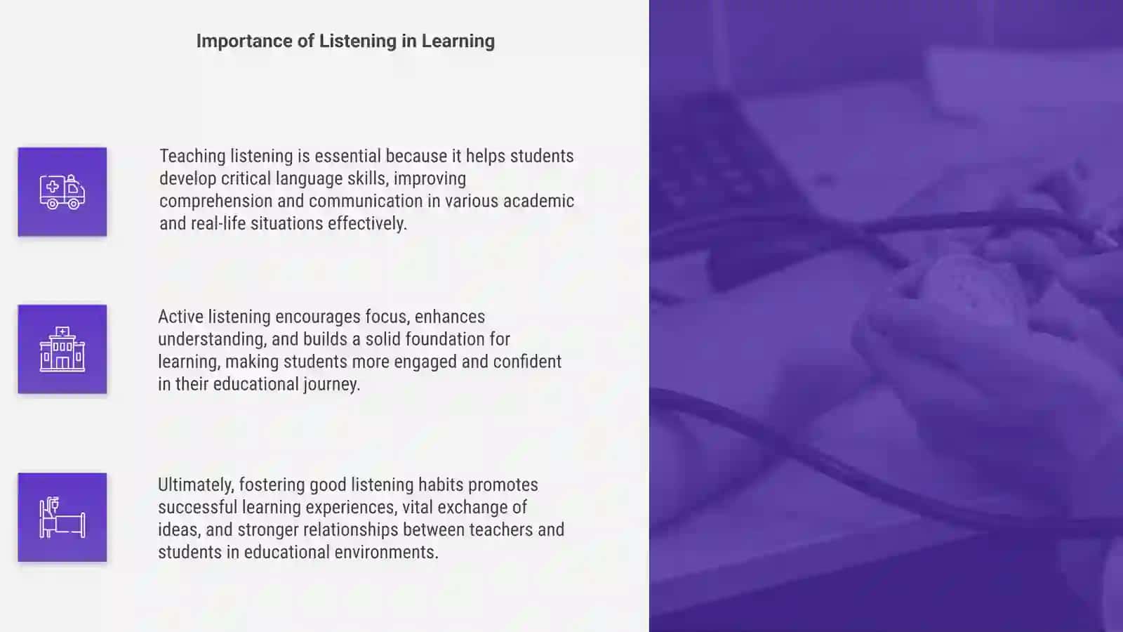 Teaching listening 4