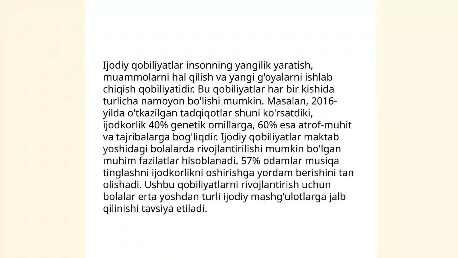 Aqliy qobiliyatlar 4