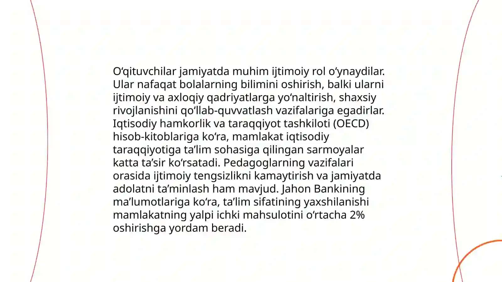 Pedagogik kasbning jamiyatdagi oʻrni 4