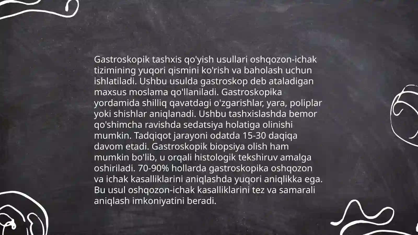 Hazm tizimini instrumental tekshirish usullari 4