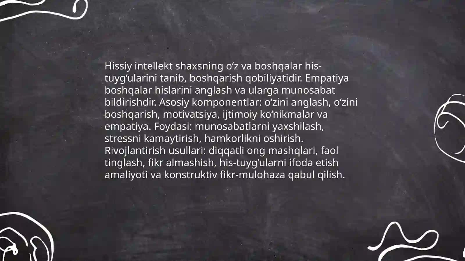 Shaxsiy xissiy va irodaviy sohasi 4