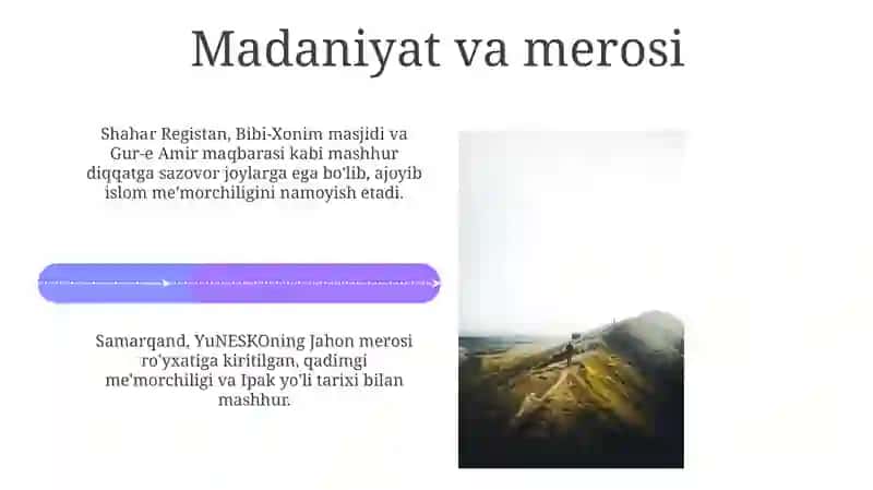 Samarqand tumani haqida turli ma'lumotlar to'plash 4