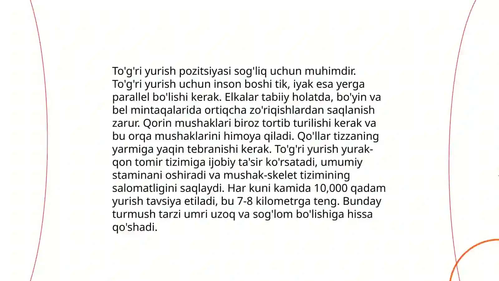 Yurish texnikasi asoslari 4
