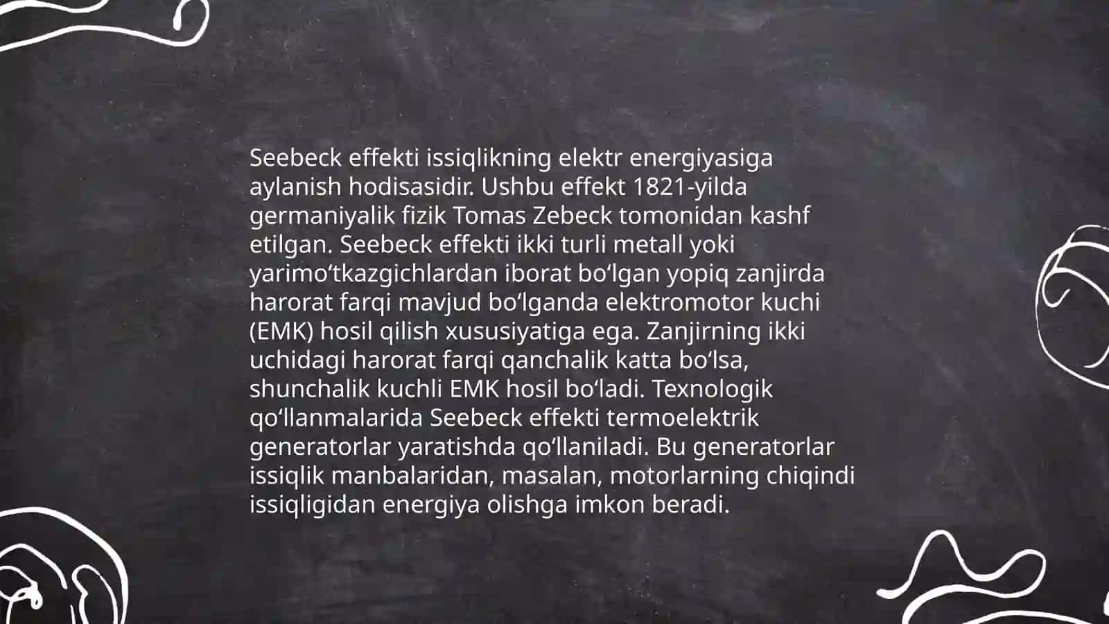 Termoelektrik hodisalar 4