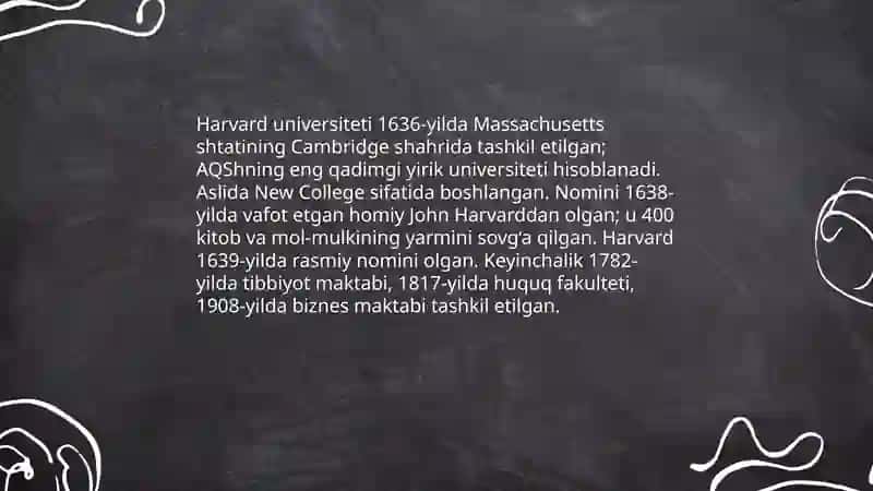Dunyoning eng nufuzli universitetlari 4