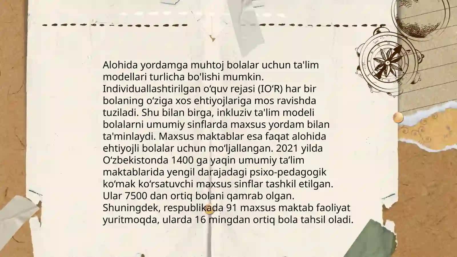 Inklyuziv ta'lim uchun muammolar 4