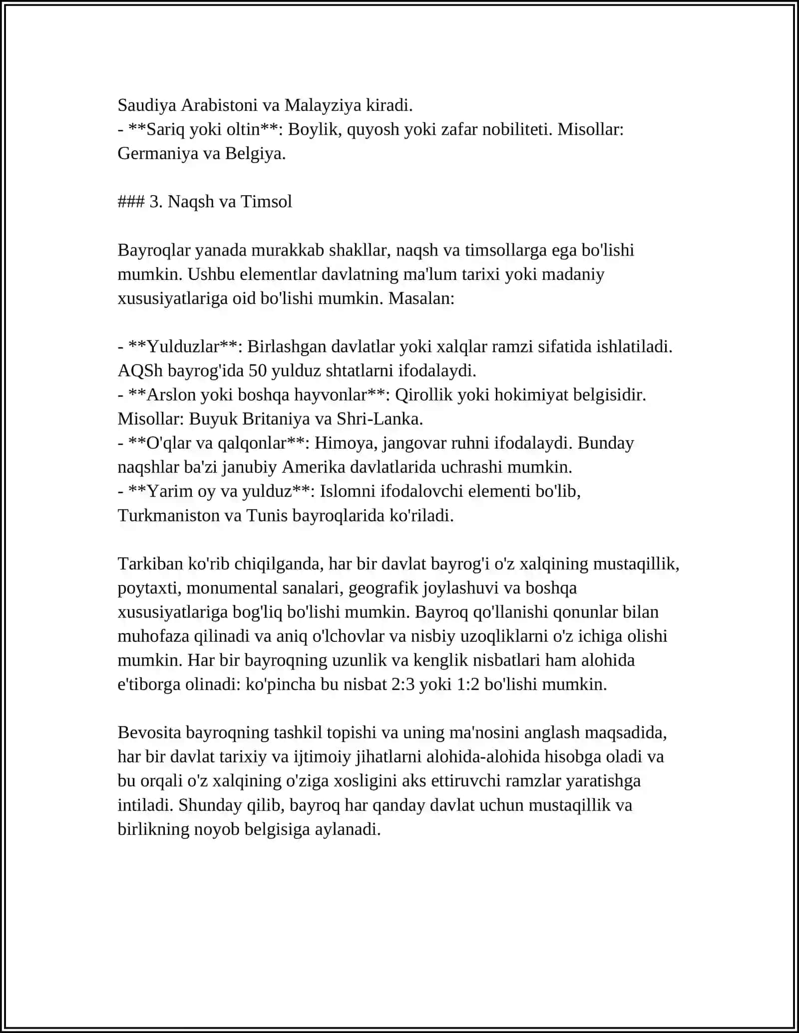 OʻZBEKISTON RESPUBLIKASI BAYROGʻI 4