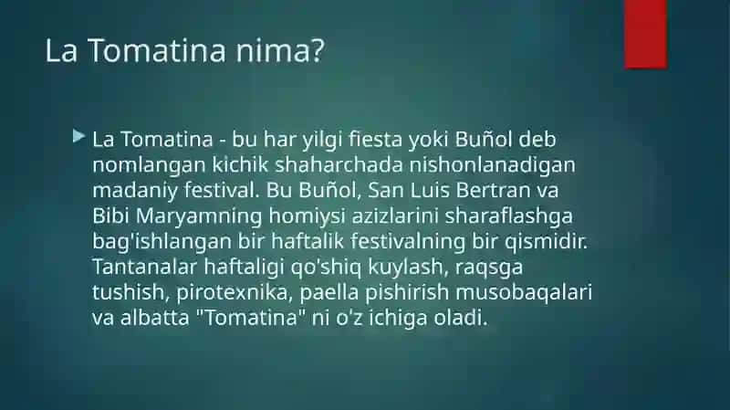 La Tomatina festivali 4