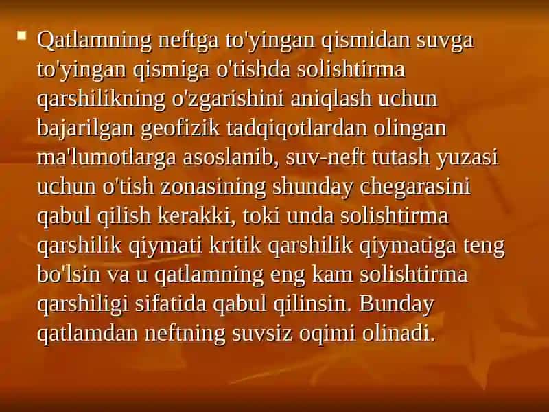 Suv-neft tutash yuzasi 4