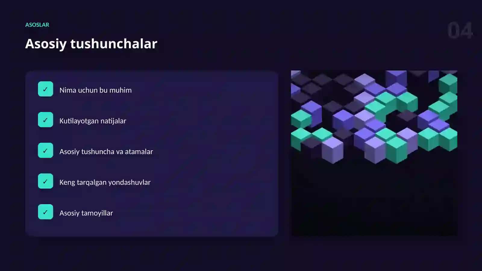 Chalkashlik matritsasi 4