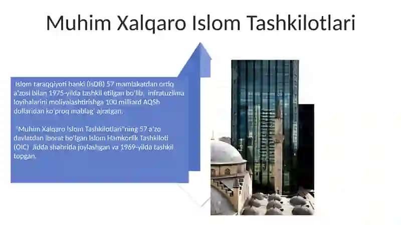 Zamonaviy xalqaro islom tashkilotlari 4