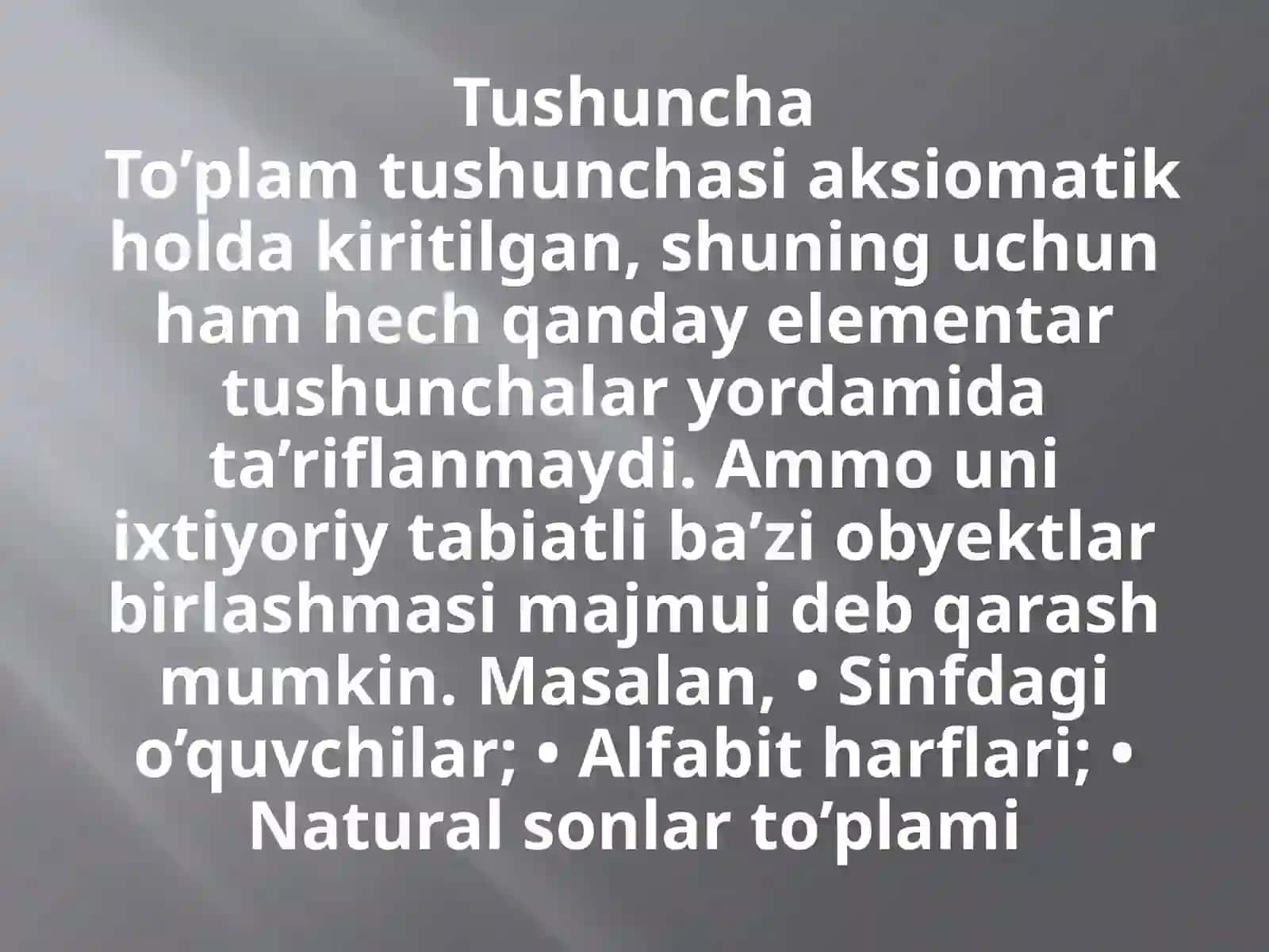 Matematik analiz fanidan amaliy ishlar 4