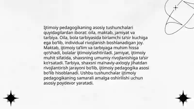 Ijtimoiy pedagogikaning nazariy asoslari 4