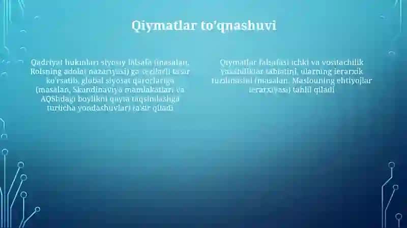 Qadriyatlar falsafasi 4