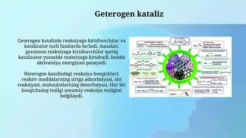 Katalizatorlarning asosiy tavsiflari 4