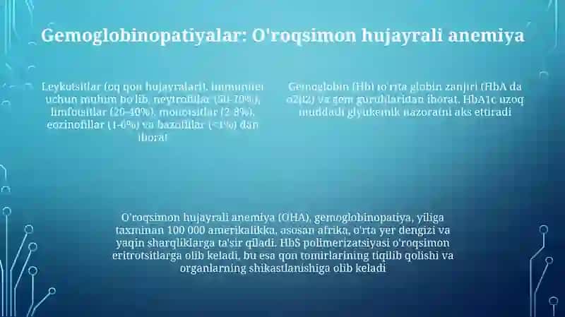 Gemoglobin va uning turlari 4