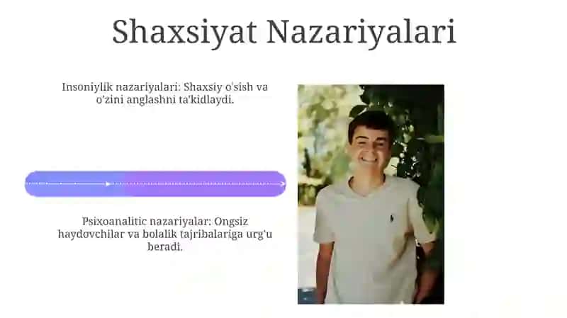 Shaxsiyat Nazariyalari 4