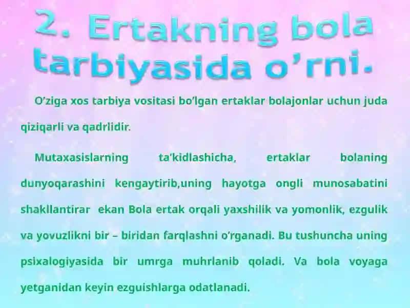 ERTAK-xalq og’zaki poetik ijod 4