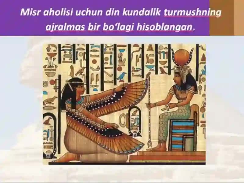 « Qadimgi Misrda din » 4
