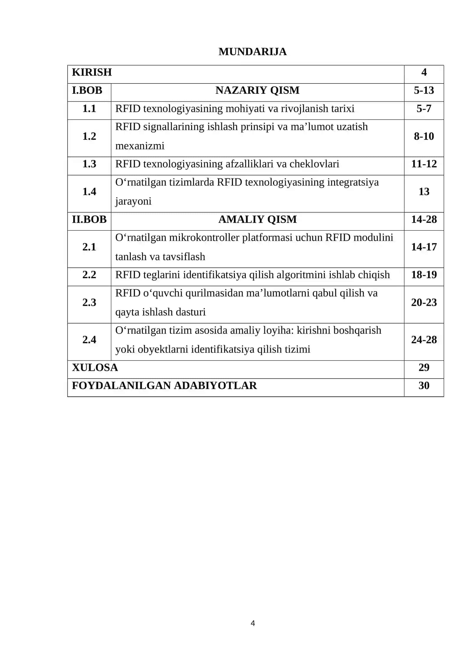 TIZIMLARDA RFID TEXNOLOGIYASI 4