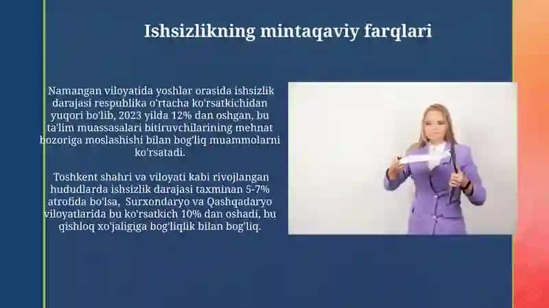 Ishsizlikning asosiy muammolari 4