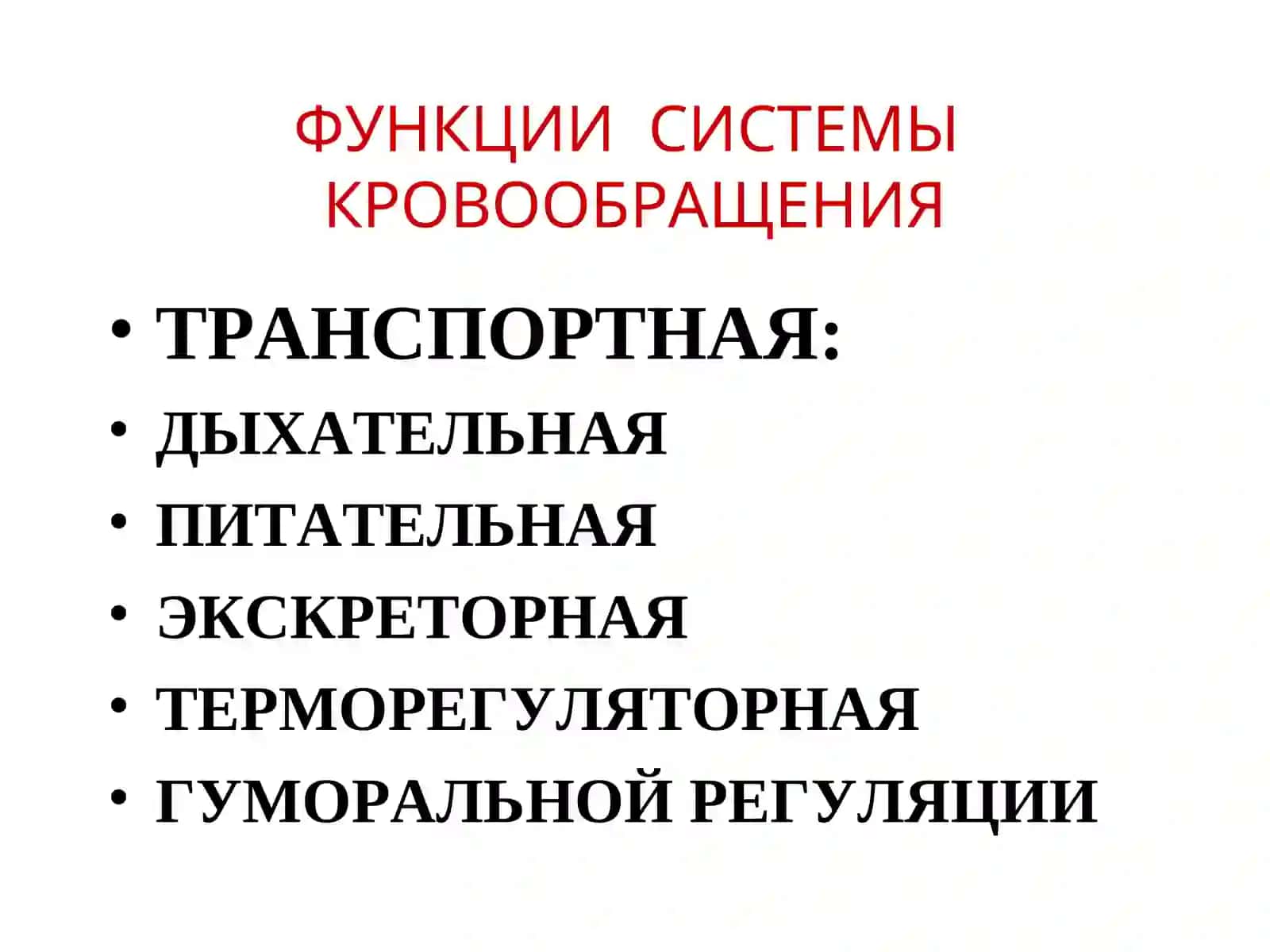 Физиология кровообращения 4