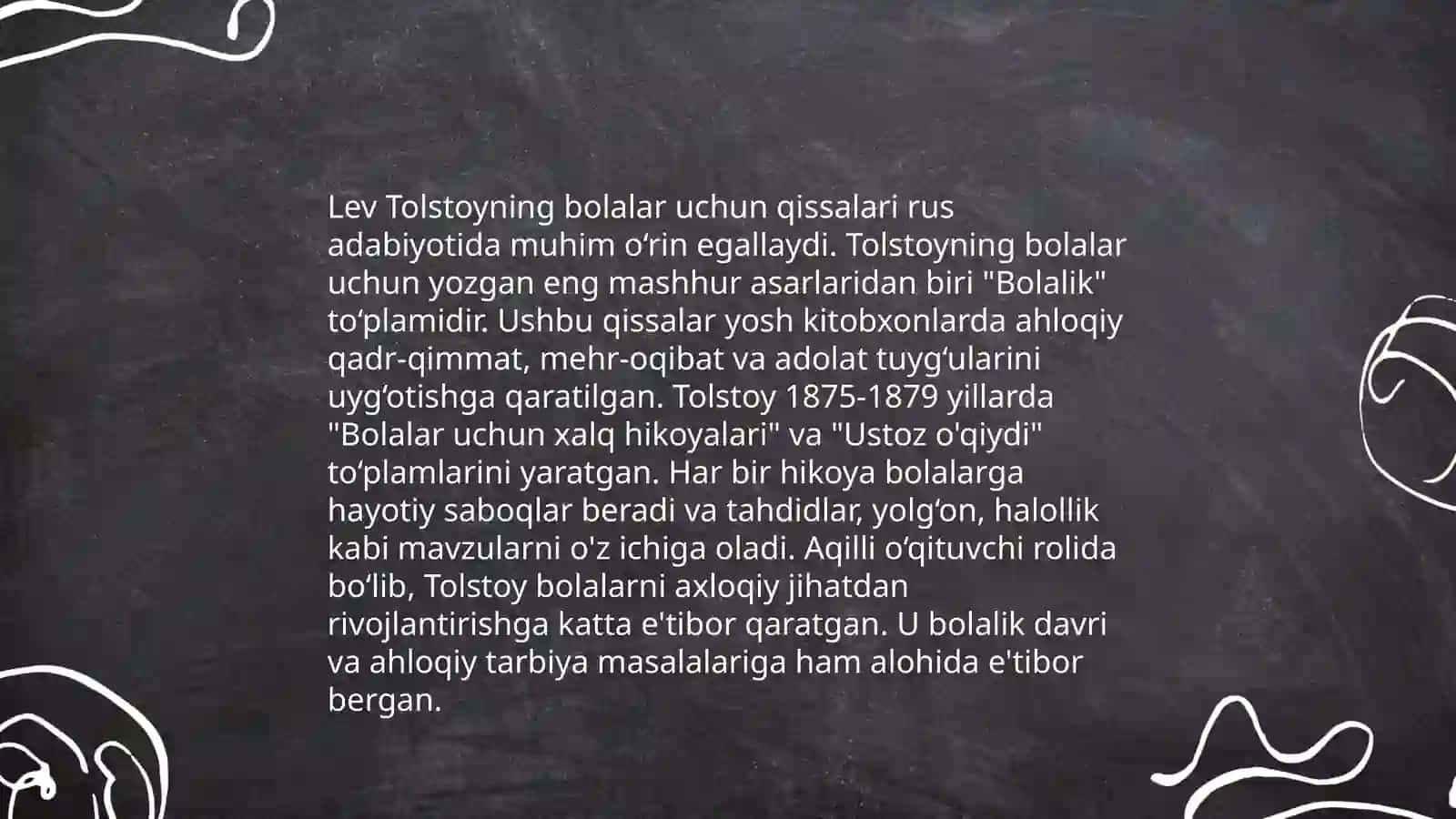 Rus bolalar adabiyoti namoyondalari haqida 4
