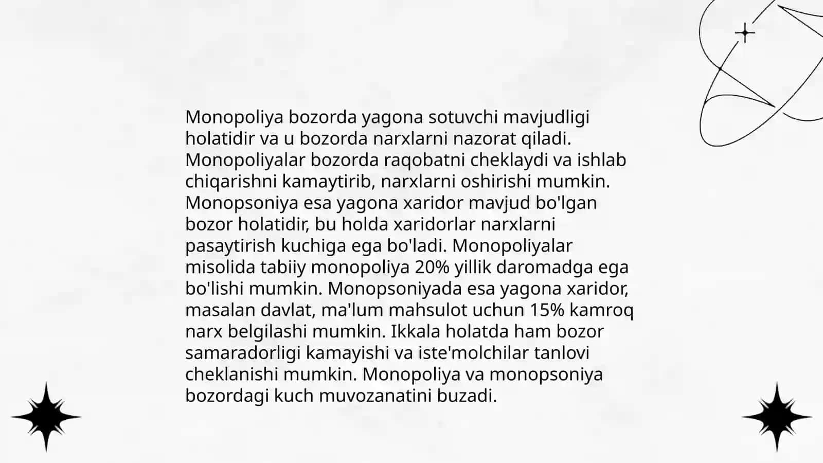 Raqobatni tartibga solish 4