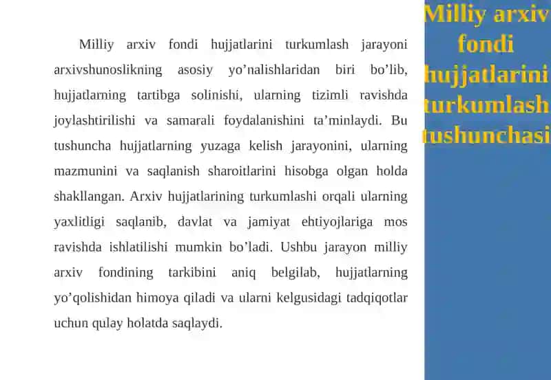 O’zbekiston Respublikasi Milliyarxiv fondi 4