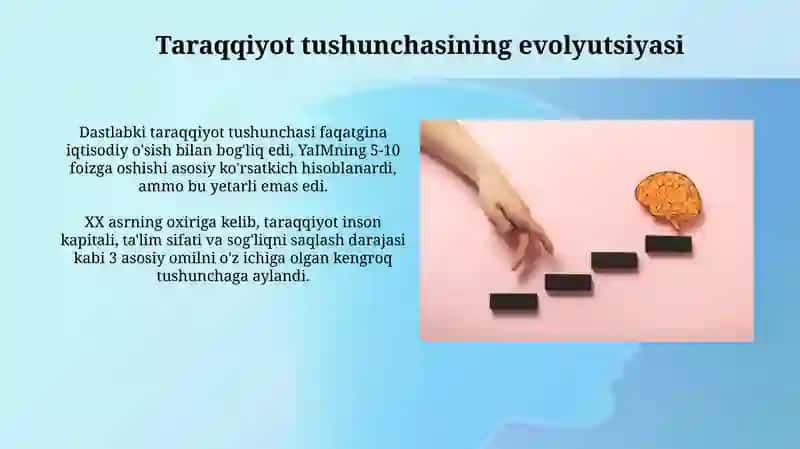 Ривожланиш ва тараққиёт фалсафаси 4