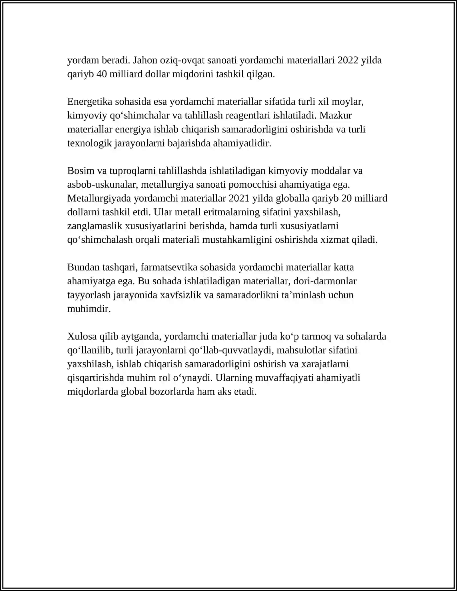 Yordamchi materiallar 4