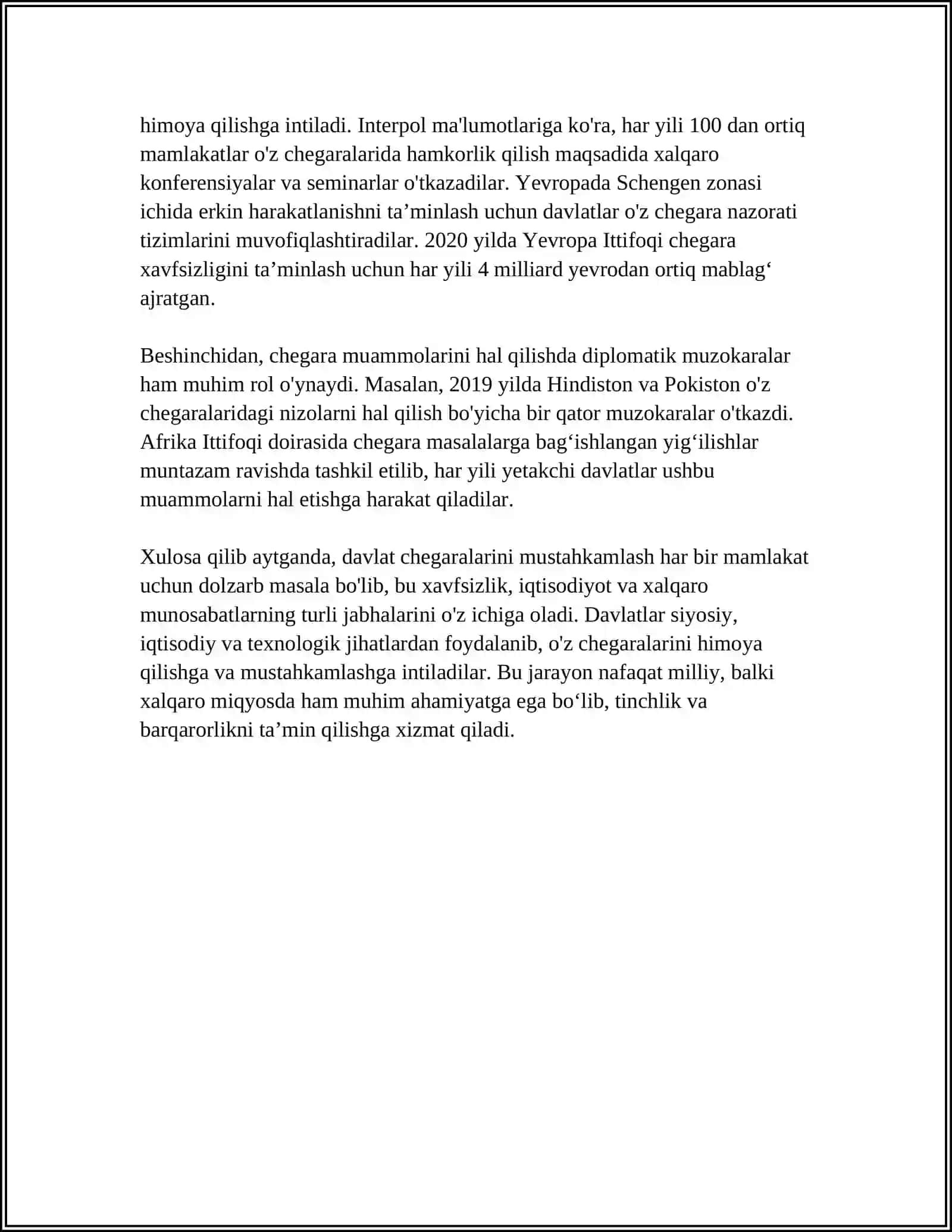 MILLIY XAVFSIZLIKNI TAMINLASH BORASIDA AMALGA OSHIRILAYOTGAN ISHLAR 4