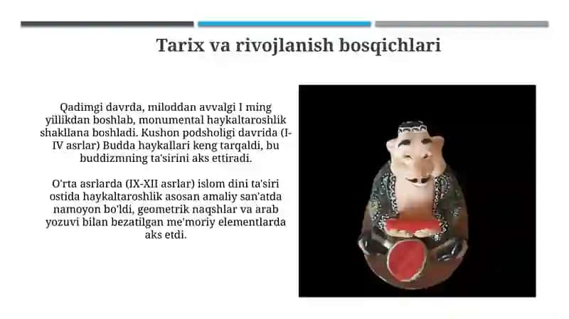 O'zbekistonda haykaltaroshlik san'ati 4
