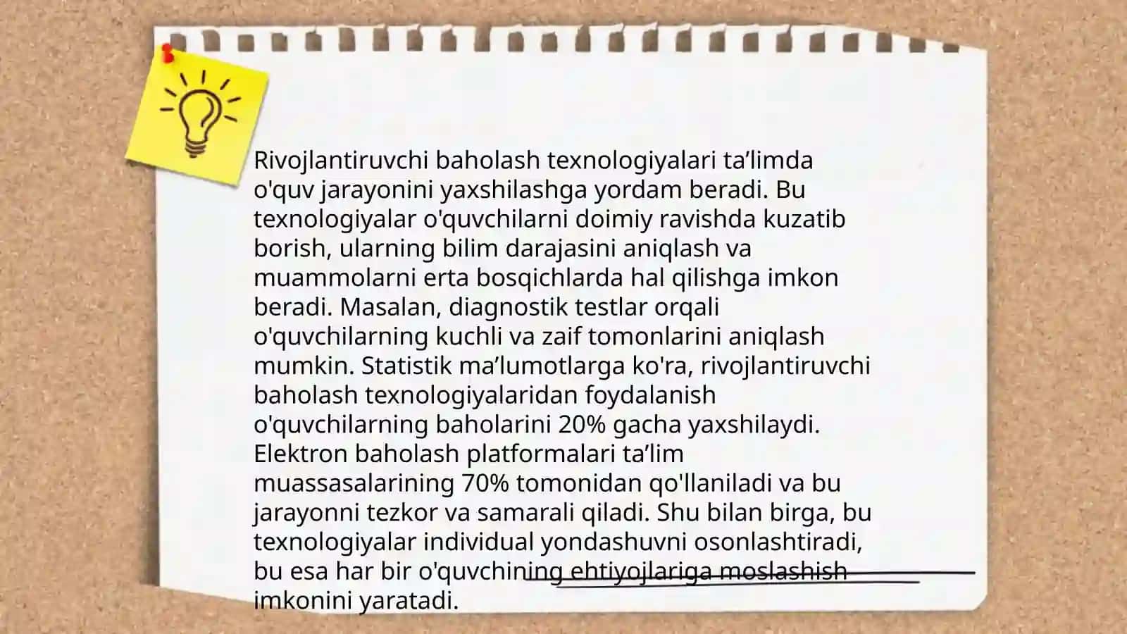 Formativ-rivojlantiruvchi baholash usul va texnologiyalari 4