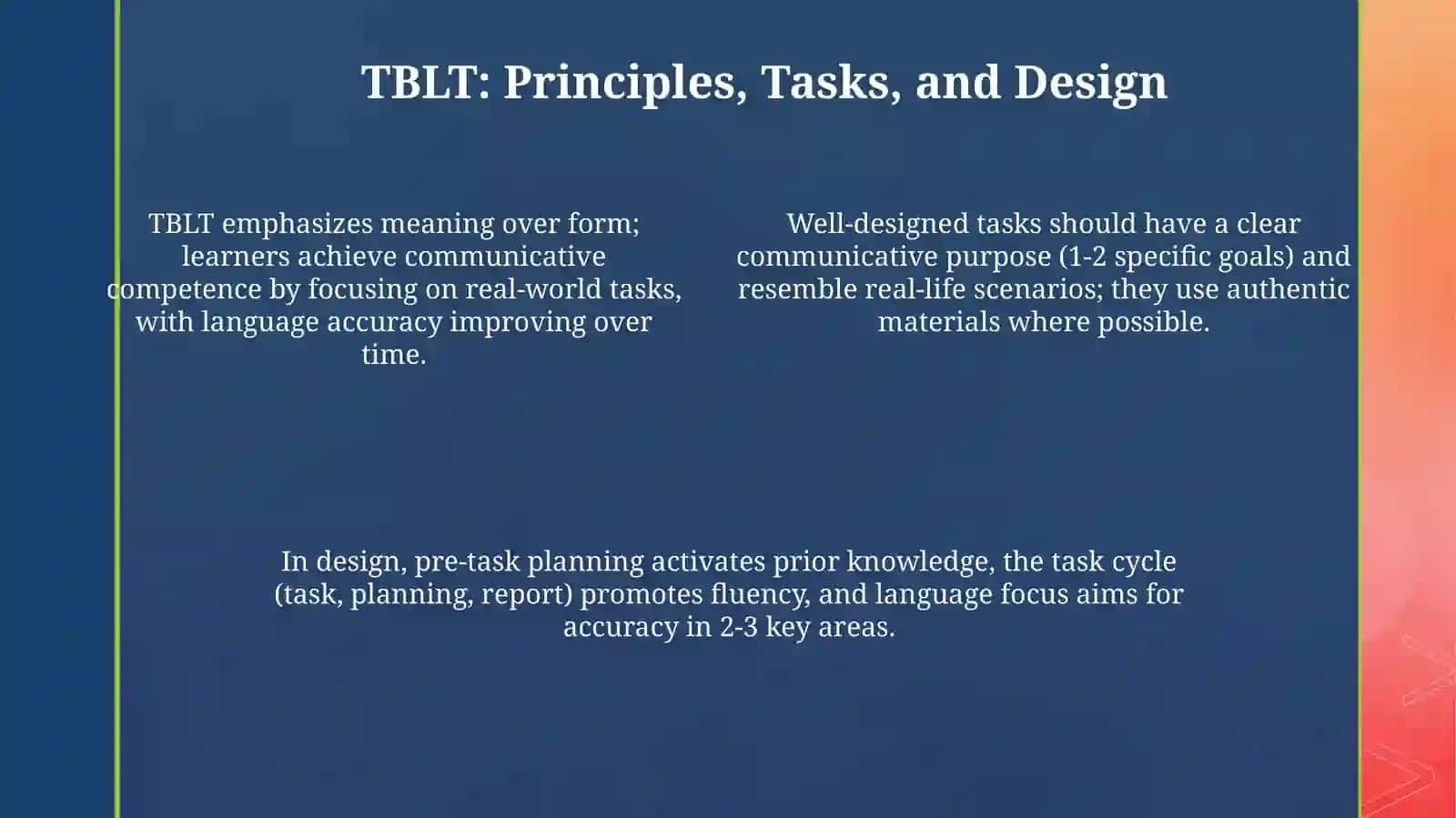 Task-Based Language Teaching 4