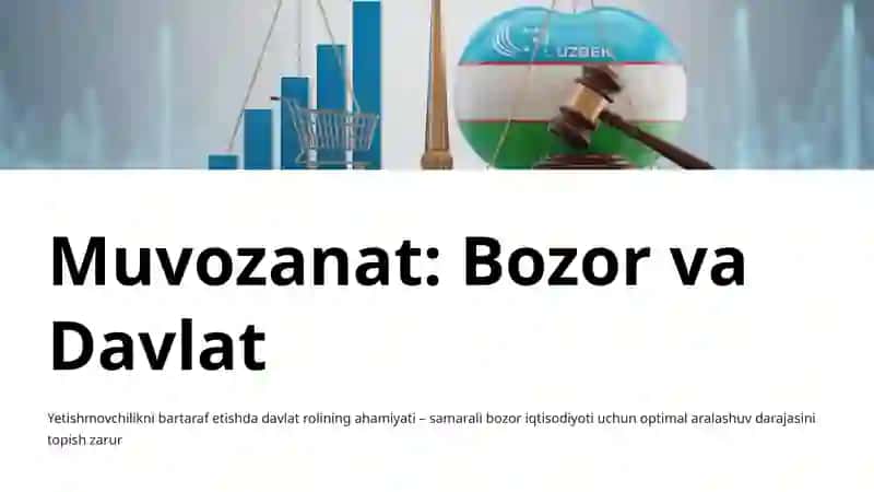 Bozor Yetishmovchiligi va Davlat Aralashuvi 4